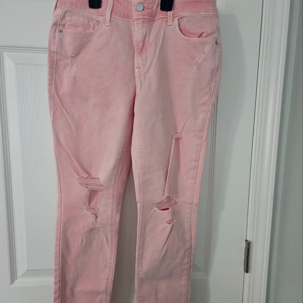 Pink Old Navy Skinny Jeans